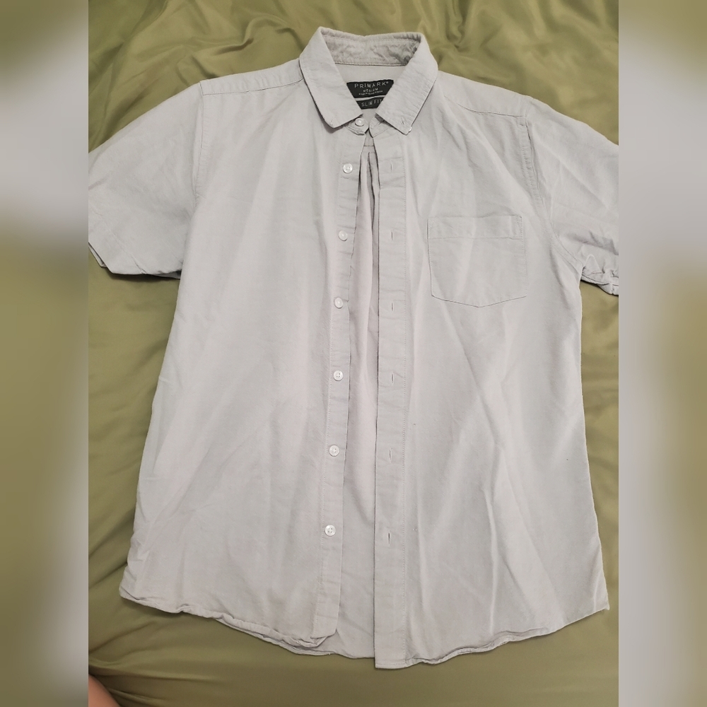 Primark Men's Short Sleeve Button Down